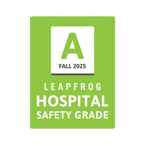 Three of our hospitals have been awarded a Safety Grade "A" from the Leapfrog Group.